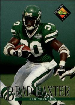 Brad Baxter New York Jets 1994 Pro Line Live NFL #279